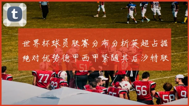 世界杯球员联赛分布分析英超占据绝对优势德甲西甲紧随其后沙特联排名第六